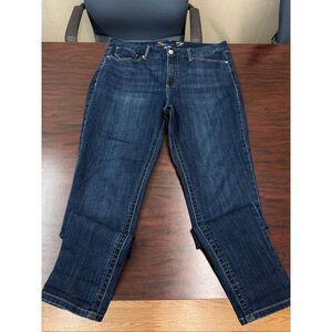 7 For All Mankind Tummyless High Rise Skinny Jeans Size 16